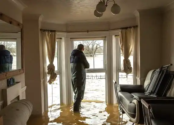 water damage restoration service Bull Valley